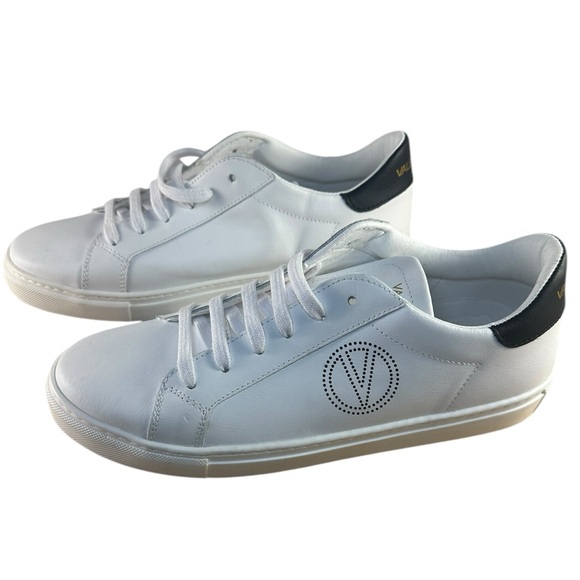 NEW Valentino Petra Leather Platform Sneakers Size 10 - Picture 3 of 6